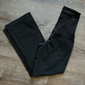 Black motherhood maternity pants